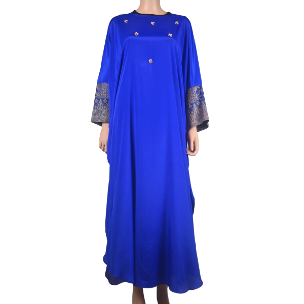 Picture of WB BEADED KAFTAN WITH SONGKET CUFF SLEEVE
